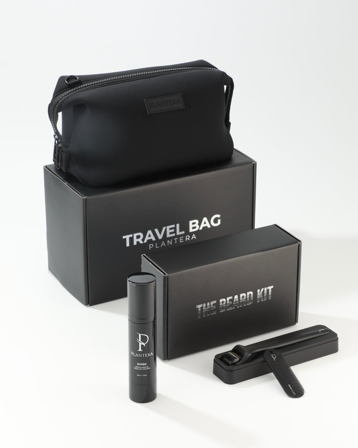 GROWTH KIT BARBA + TRAVEL BAG