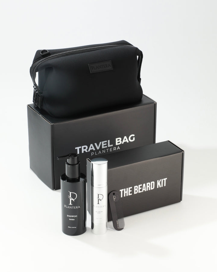 BEARD CARE KIT + TRAVEL BAG
